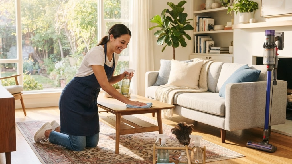 clean house like a professional