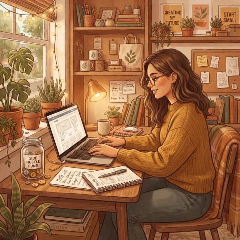 start a side hustle small budget