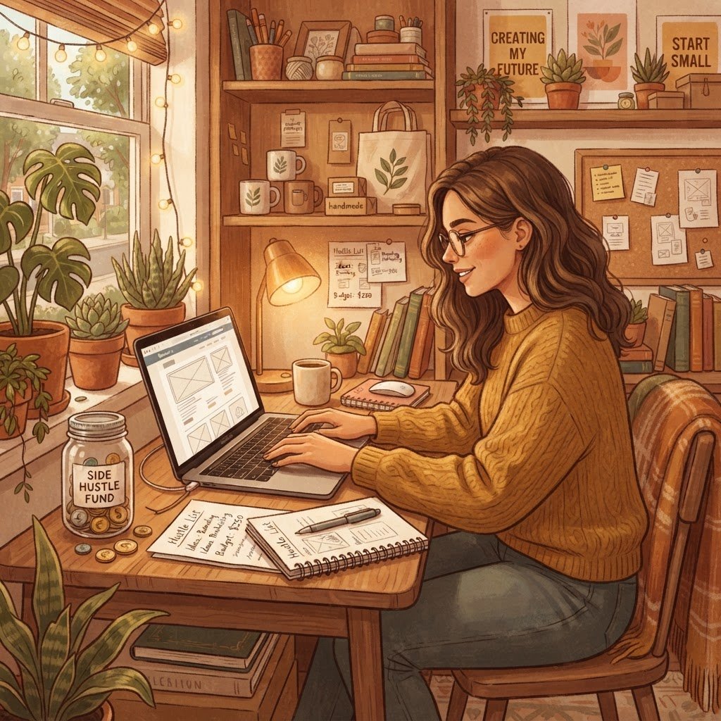 start a side hustle small budget