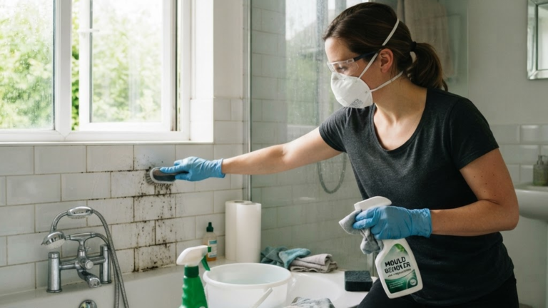 remove mould safely