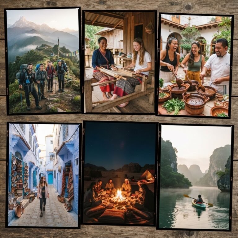 travel experiences instead of traditional holidays